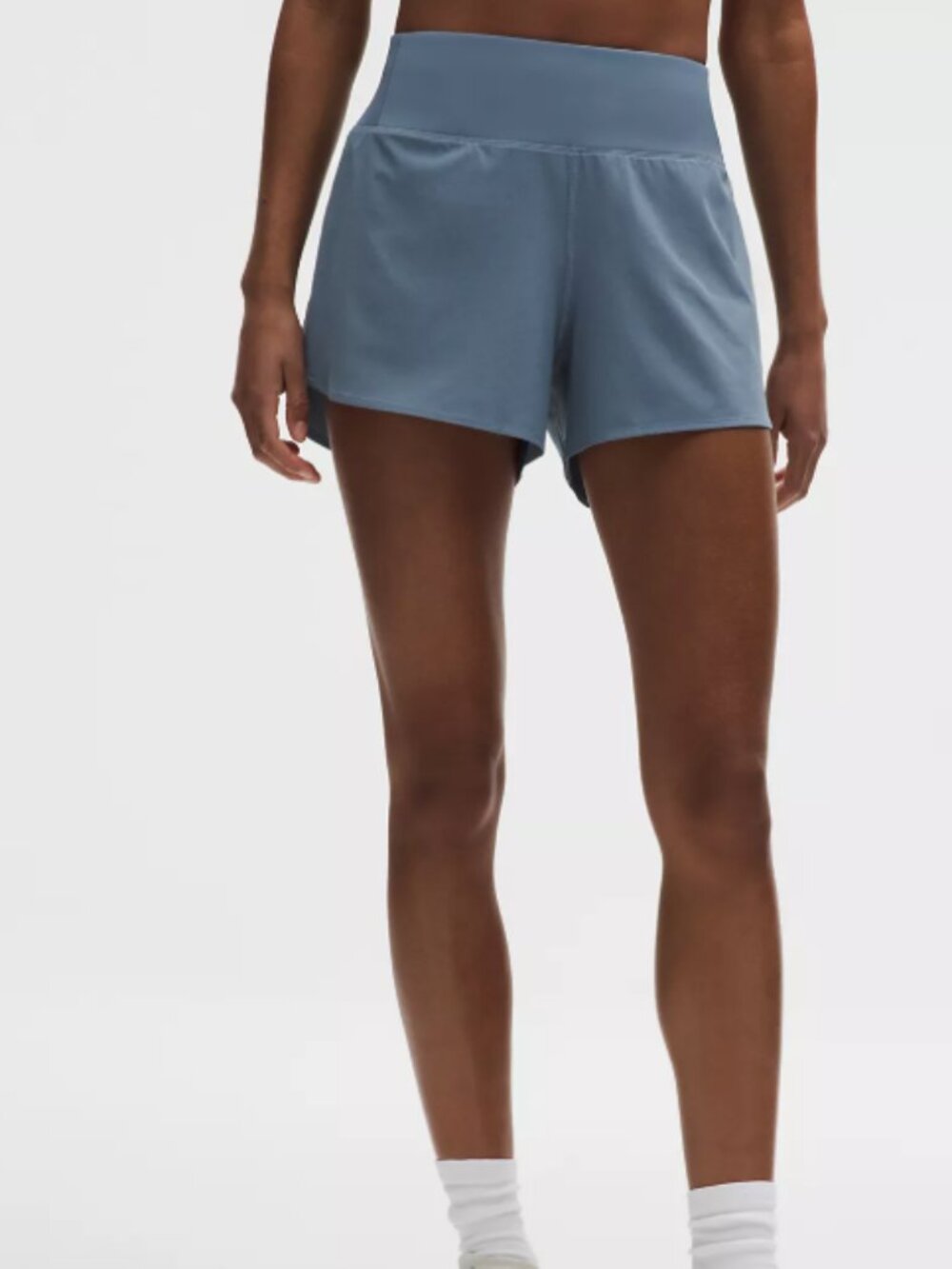 Speed Up High-Rise Short 4" Sz Large Brilliant Blue